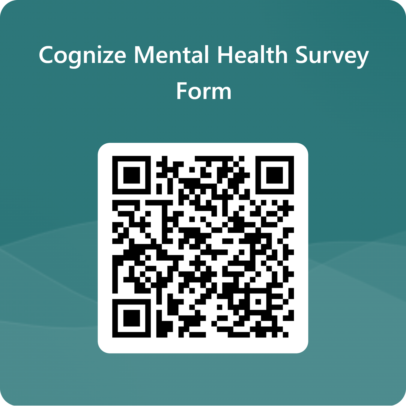 Cognize Survey QR